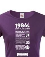 Dámské tričko s potiskem Newspaper k  narozeninám