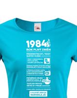 Dámské tričko s potiskem Newspaper k  narozeninám