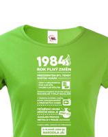 Dámské tričko s potiskem Newspaper k  narozeninám