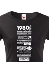 Dámské tričko s potiskem Newspaper, ke 45. narozeninám