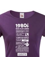 Dámské tričko s potiskem Newspaper, ke 45. narozeninám