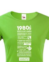 Dámské tričko s potiskem Newspaper, ke 45. narozeninám