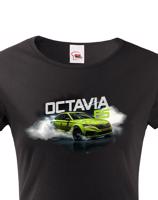 Dámské tričko s potiskem Octavia RS - tričko pro milovníky aut