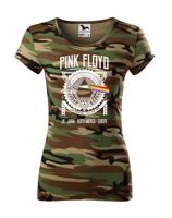 Dámské tričko s potiskem Pink Floyd - rockové tričko s potiskem Pink Floyd