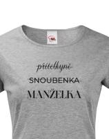 Dámské tričko s potiskem Přítelkyně - Snoubenka - Manželka