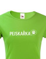 Dámské tričko s potiskem pro pejskařku
