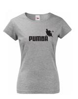 Dámské tričko s potiskem Pumba - originální dárek k narozeninám