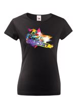 Dámské tričko s potiskem Rocket- ideální dárek pro fanoušky Marvel