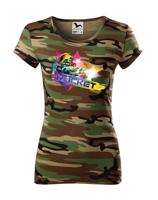 Dámské tričko s potiskem Rocket- ideální dárek pro fanoušky Marvel