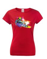 Dámské tričko s potiskem Rocket- ideální dárek pro fanoušky Marvel