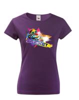 Dámské tričko s potiskem Rocket- ideální dárek pro fanoušky Marvel