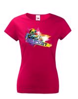 Dámské tričko s potiskem Rocket- ideální dárek pro fanoušky Marvel