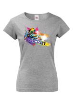 Dámské tričko s potiskem Rocket- ideální dárek pro fanoušky Marvel