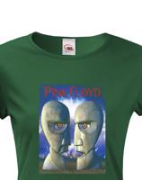 Dámské tričko s potiskem rockové kapely Pink Floyd - parádní tričko s kvalitním potiskem