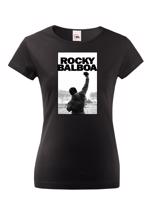 Dámské tričko s potiskem Rocky Balboa