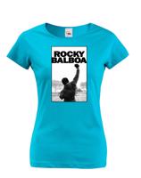 Dámské tričko s potiskem Rocky Balboa