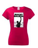 Dámské tričko s potiskem Rocky Balboa