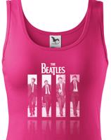 Dámské tričko s potiskem slavné kapely The Beatles - parádní tričko s kvalitním potiskem
