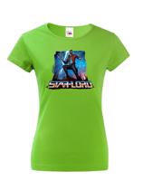 Dámské tričko s potiskem Star-Lord- ideální dárek pro fanoušky Marvel