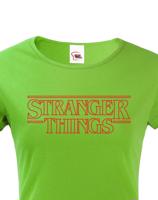 Dámské tričko s potiskem Stranger Things
