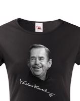 Dámské tričko s potiskem Václava Havla