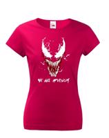 Dámské tričko s potiskem Venom od Marvel - ideální dárek pro fanoušky