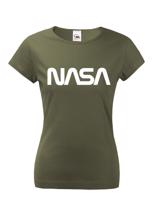 Dámské tričko s potiskem vesmírné agentury NASA