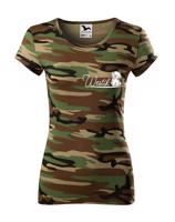 Dámské tričko s potiskem Westíka - dárek pro milovníky psů