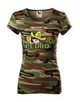 Dámské tričko s potlačou Pedro - retro tričko