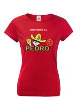 Dámské tričko s potlačou Pedro - retro tričko