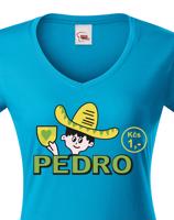 Dámské tričko s potlačou Pedro - retro tričko