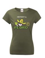 Dámské tričko s potlačou Pedro - retro tričko
