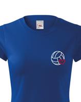 Dámské tričko s Volejbalovým motivem