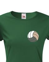 Dámské tričko s Volejbalovým motivem