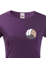 Dámské tričko s Volejbalovým motivem
