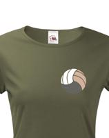 Dámské tričko s Volejbalovým motivem