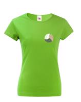 Dámské tričko s Volejbalovým motivem