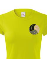 Dámské tričko s Volejbalovým motivem