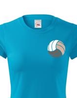 Dámské tričko s Volejbalovým motivem