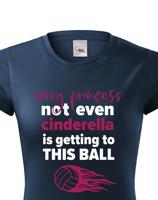 Dámské tričko s Volejbalovým motivem