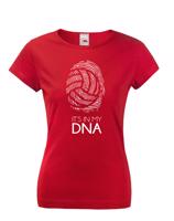 Dámské tričko s Volejbalovým motivem