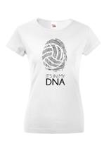 Dámské tričko s Volejbalovým motivem