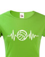 Dámské tričko s Volejbalovým motivem