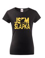 Dámské tričko s vtipným potiskem Jsem šlapka - dámské cyklistické tričko