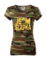 Dámské tričko s vtipným potiskem Jsem šlapka - dámské cyklistické tričko