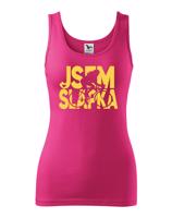 Dámské tričko s vtipným potiskem Jsem šlapka - dámské cyklistické tričko