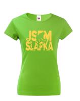 Dámské tričko s vtipným potiskem Jsem šlapka - dámské cyklistické tričko