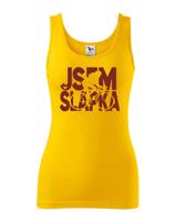 Dámské tričko s vtipným potiskem Jsem šlapka - dámské cyklistické tričko