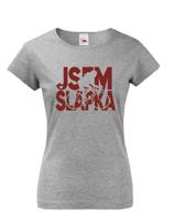 Dámské tričko s vtipným potiskem Jsem šlapka - dámské cyklistické tričko