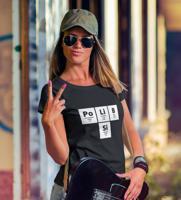 Dámské tričko s vtipným potiskem PoLiB Si - triko jen pro odvážné